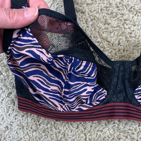 NWT Freya wild underwire plunge bra sz 32DDD - Picture 3 of 8